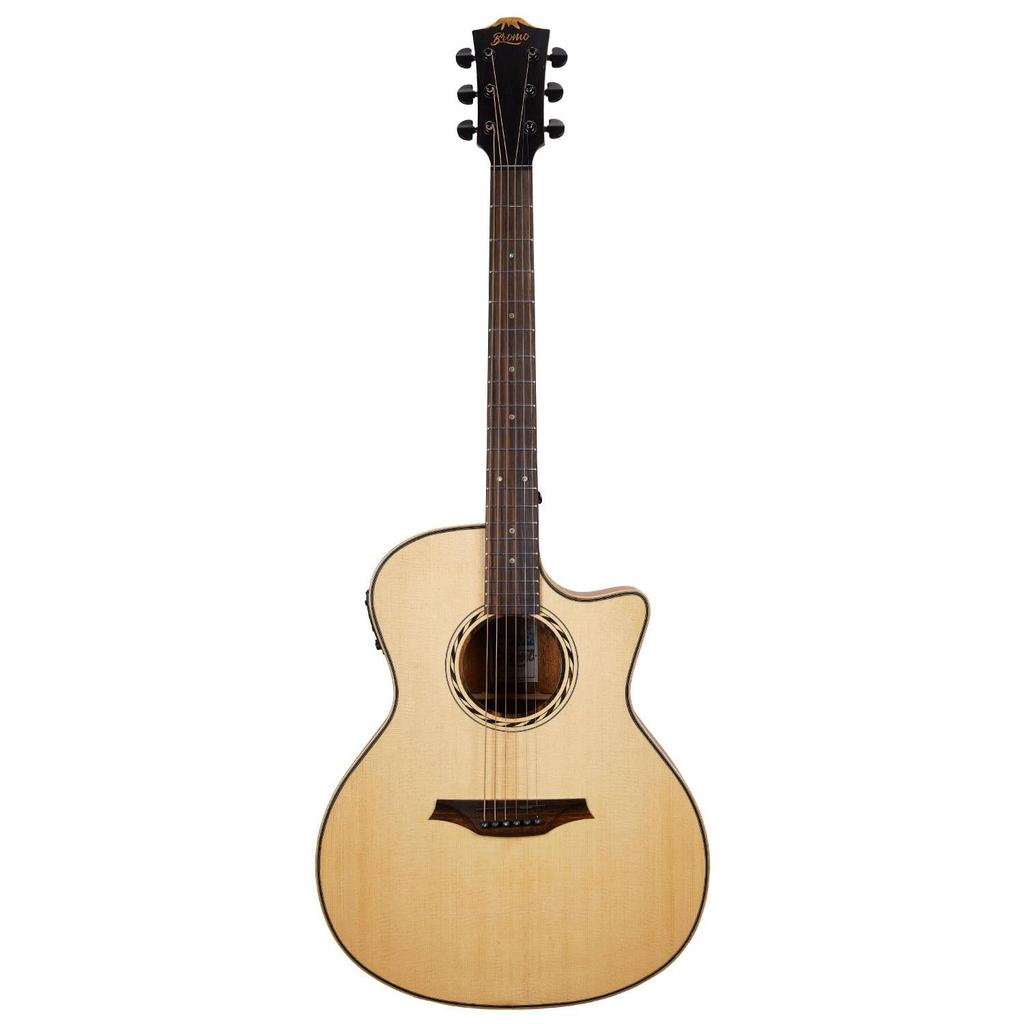 Bromo BAT2CE Bromo Electric Acoustic Guitar Auditorium Folk Size Electric Acoustic Guitar Beginner