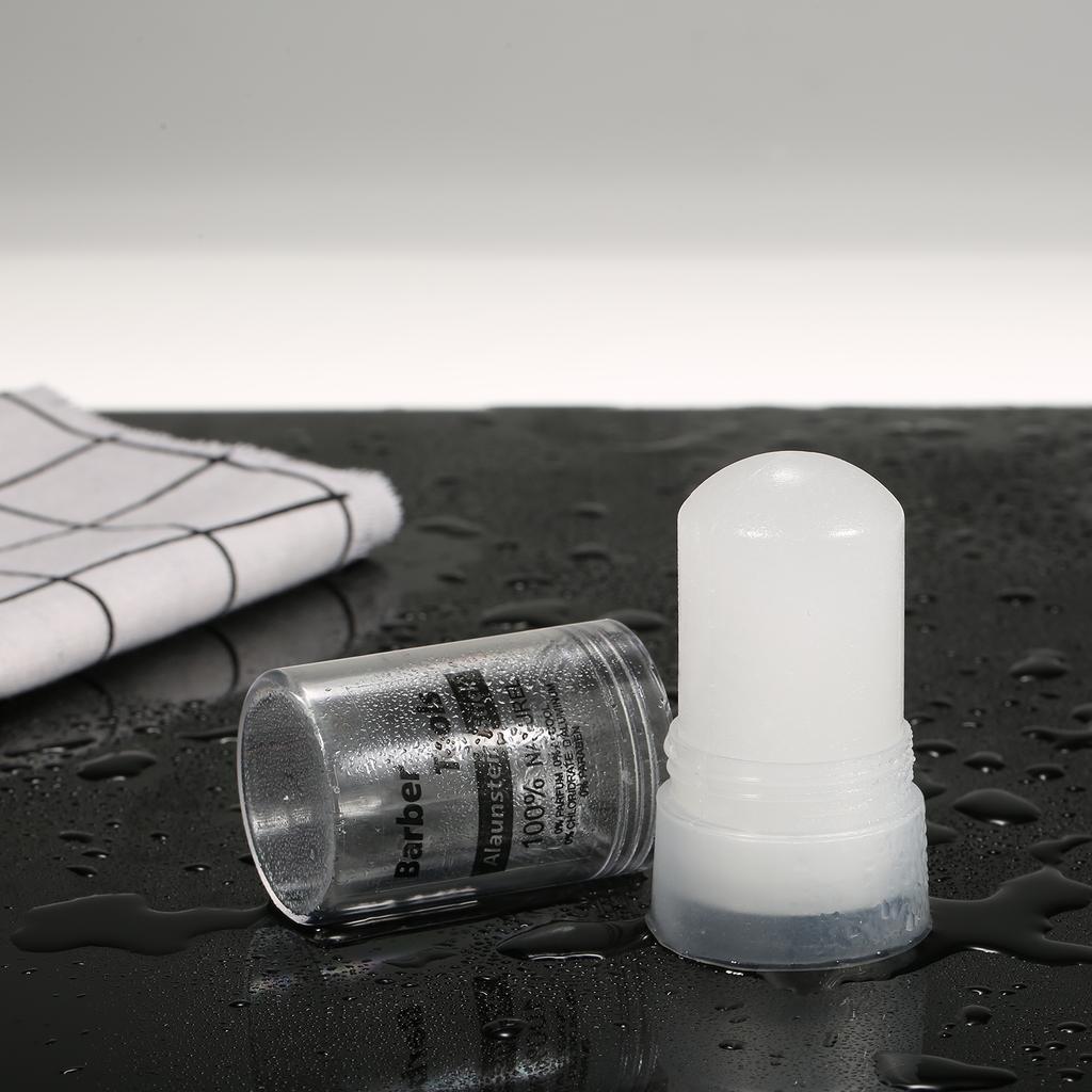 Алунитовый Камень Без Запаха После Бритья Альтернатива Успокаивает Кожу После Бритья Кровоточивость 100% Чистый Алунитовый Камень для Мужчин Женщин Дорожный Размер