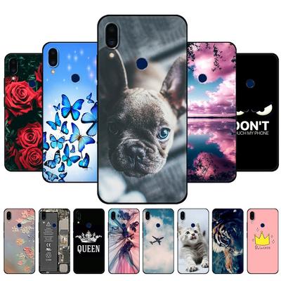 Чехол для Meizu Note 9, задняя крышка для Meizu Note9, бампер MeizuNote9, чехлы для телефонов 6,2 дюйма, мягкий силиконовый черный чехол из ТПУ, милый чехол