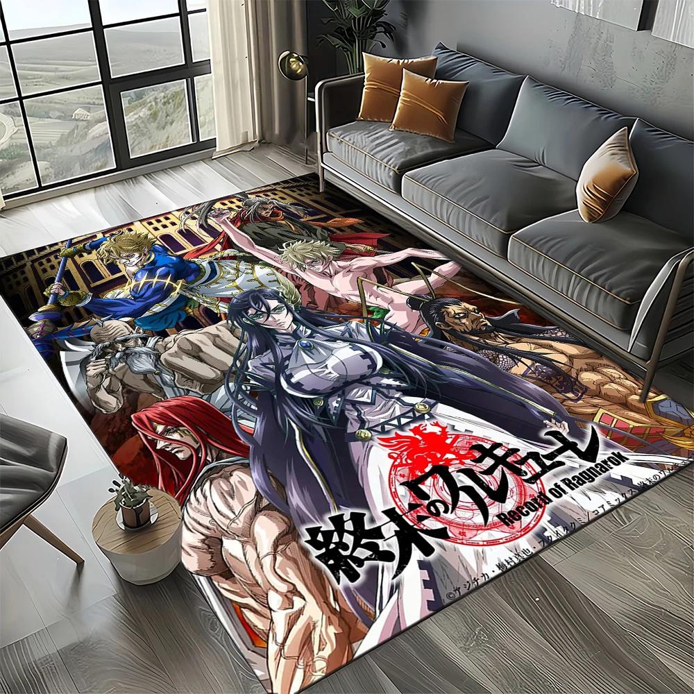 27 Style New Cartoon Record of Ragnarok Anime Carpet Rug for Living Room Bedroom Home Sofa Decoration,Kids Non-slip Floor Mat