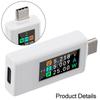 Измерение мощности в реальном времени USB-C Тестер тока Мониторинг зарядки приборов Для устройств USB-C Точный инструмент для измерения мощности
