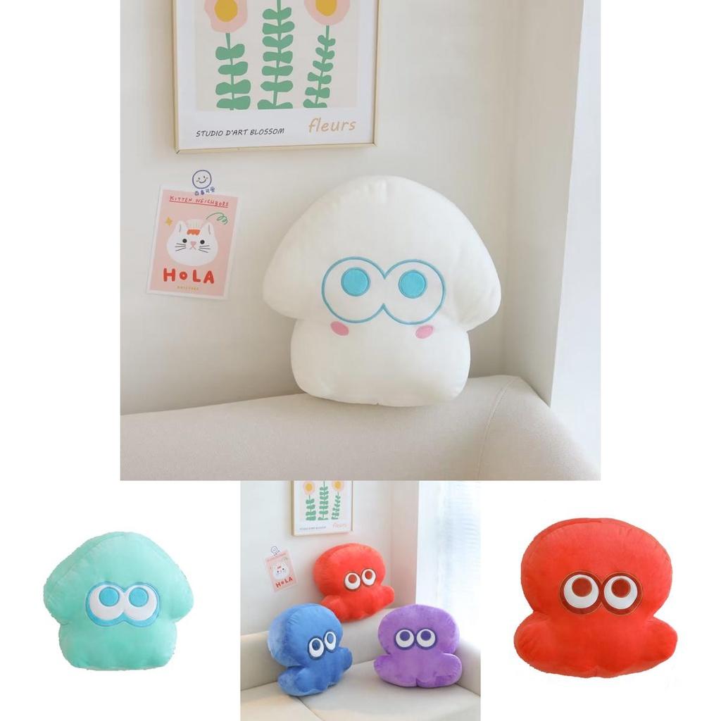 Splatoon Octopus Stuffed Animal Toy For Children Short Plush Pp Cotton Filling
