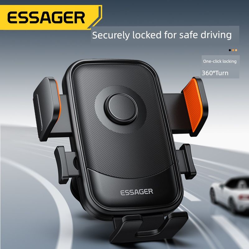 Yisi Air Outlet Car Bracket Rotatable Navigation Fixed Shockproof Car Mobile Phone Universal Clip Support Frame