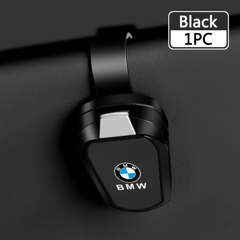 IQJD2 Car Sun Visor Glasses Holder Organizer Anti-Slip Eyewear Clip for BMW 2 5 6 7 Series F20 G20 G30 X1 X3 X4 X5 X6 F15 G05 Sticker