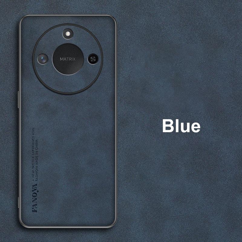 Для Honor X9C Смарт-чехол Роскошный чехол для телефона из ПУ кожи Для Honor X9C Смарт Задняя крышка Матовый силиконовый Противоударный Полная защита