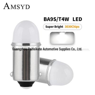 Автомобильная COB LED лампа BA9S T4W 6V/12V - Подсветка номерного знака и для чтения