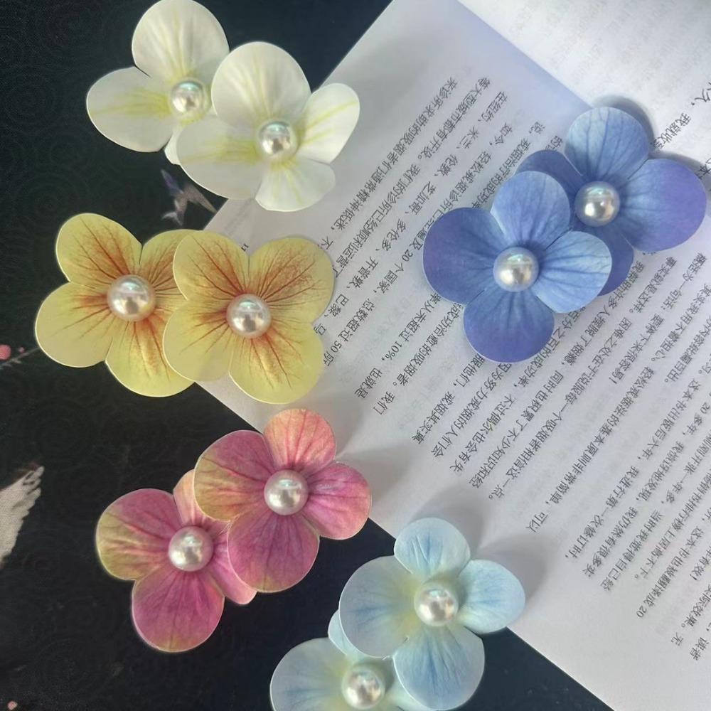Pearl Orchid Hairpin Orchid Flower Duckbill Clip Sweet Bohemia Headwears Beach