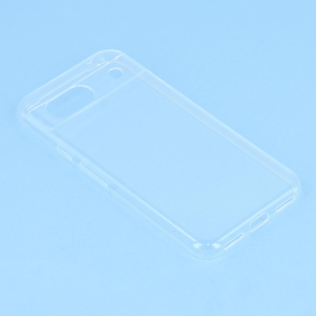 UNITHIN For Google Pixel 8a Case Ultra Thin 0.7mm Clear TPU Anti Drop Phone Cover Precise Cutouts