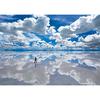 EPOCH 108 Piece Jigsaw Puzzle Overseas Landscape Salar De Uyuni - Bolivia (18.2 X 25.7cm) 01-059 Comes with Glue, Spatula Included, and Score Ticket I