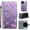 Красивый чехол-бумажник с бабочкой для Huawei Honor 90 Pro X50 X6 X6A X7 X8 X8A X9A Magic 5 Lite Магнитная книжка Кожаный чехол с отделениями для карт