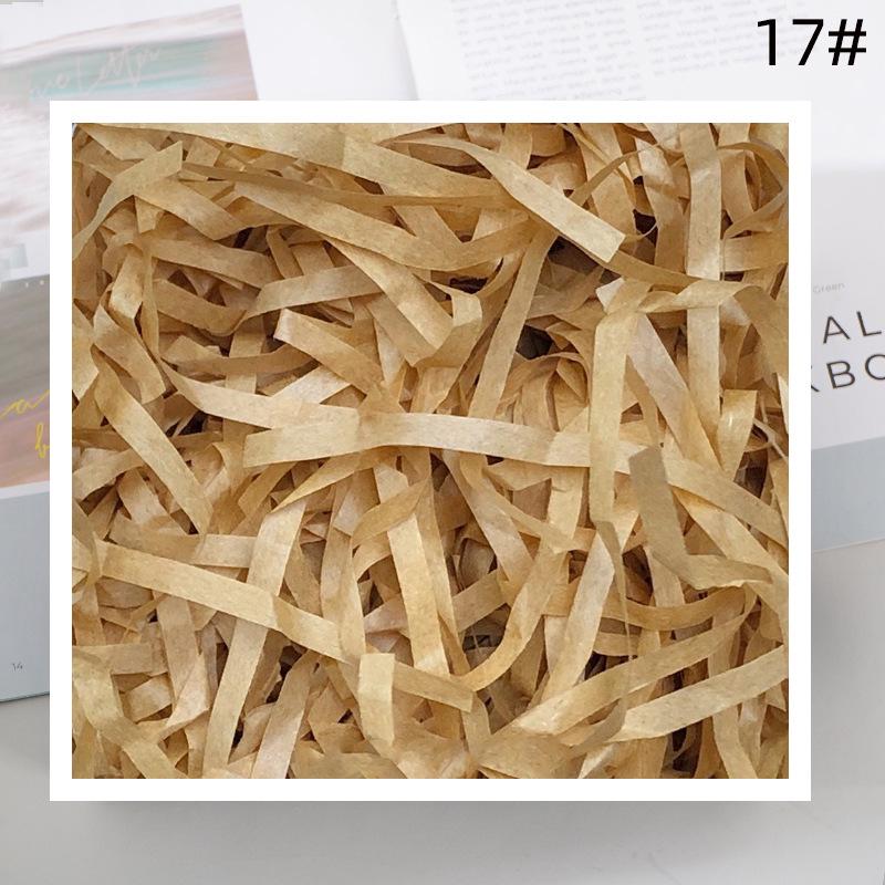 Colored Raffia Shredded Paper Filling, 1kg Gift Box Packaging Accessories.