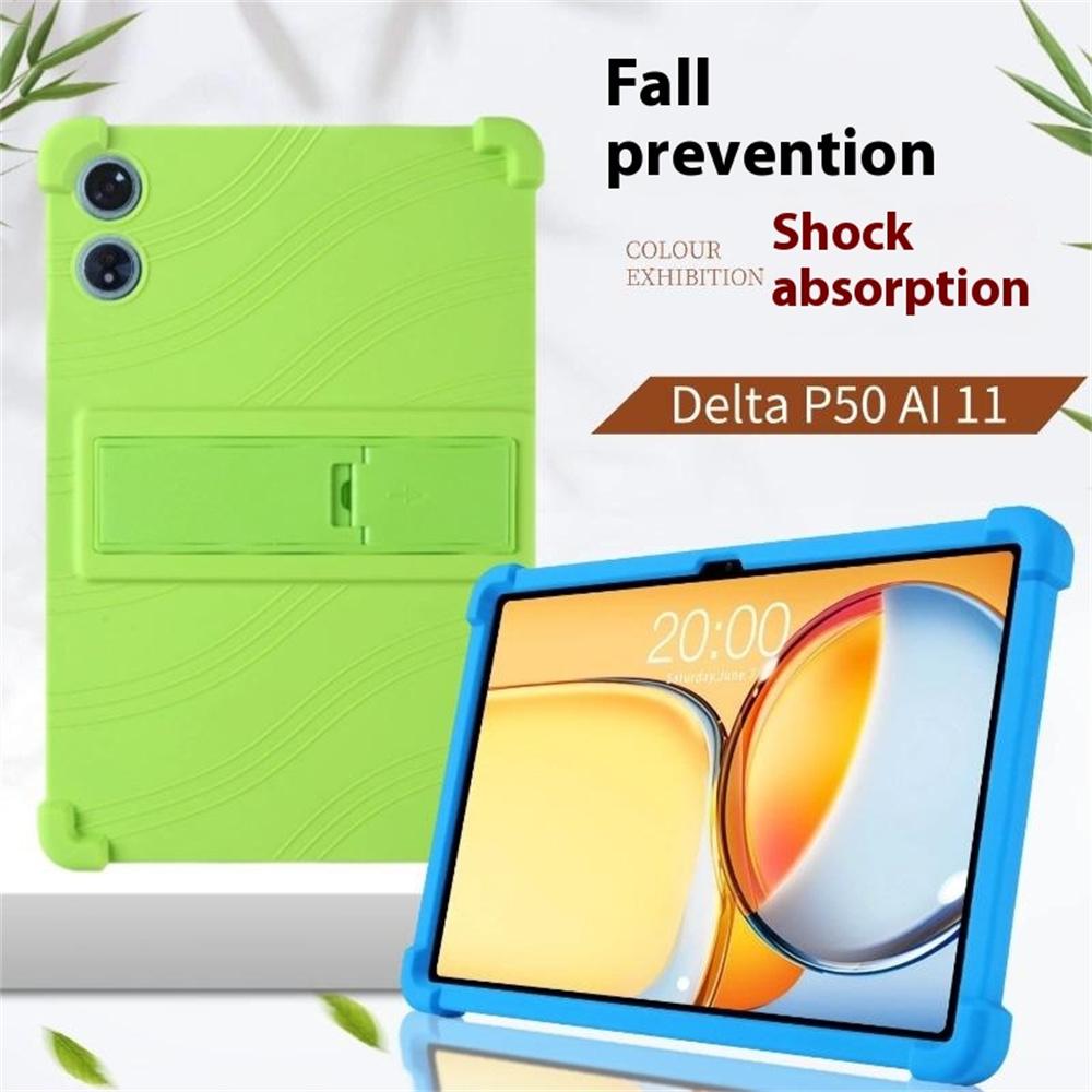 Для Teclast P50AI Силиконовый чехол с подставкой Прочный защитный чехол