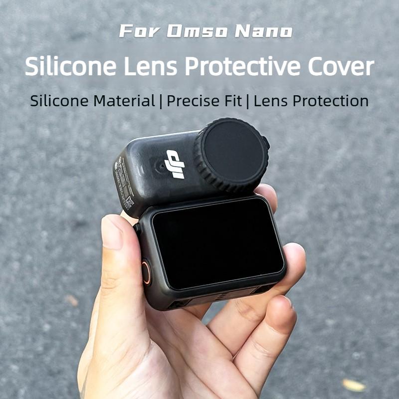 Для экшн-камеры DJI Osmo Nano Защитная крышка для объектива Камеры Силиконовая крышка для объектива Пылезащитная крышка для объектива Для DJI Action Osmo Nano