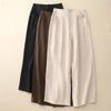 Spring Summer Plus Size Pants Casual Women Loose High Waist Linen Basic Elastic Pants Vintage Pants
