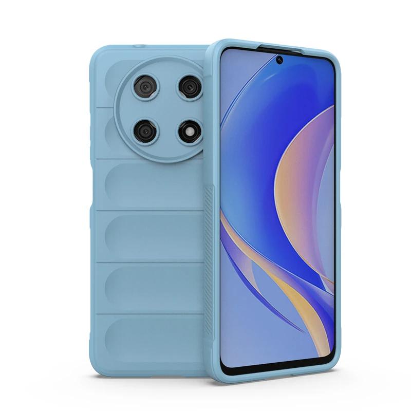 Чехол для Huawei Nova Y90 Y61 Y70 Plus 4g задняя крышка чехол противоударный бронированный телефон чехлы жидкий силикон анти-падение Funda Coque