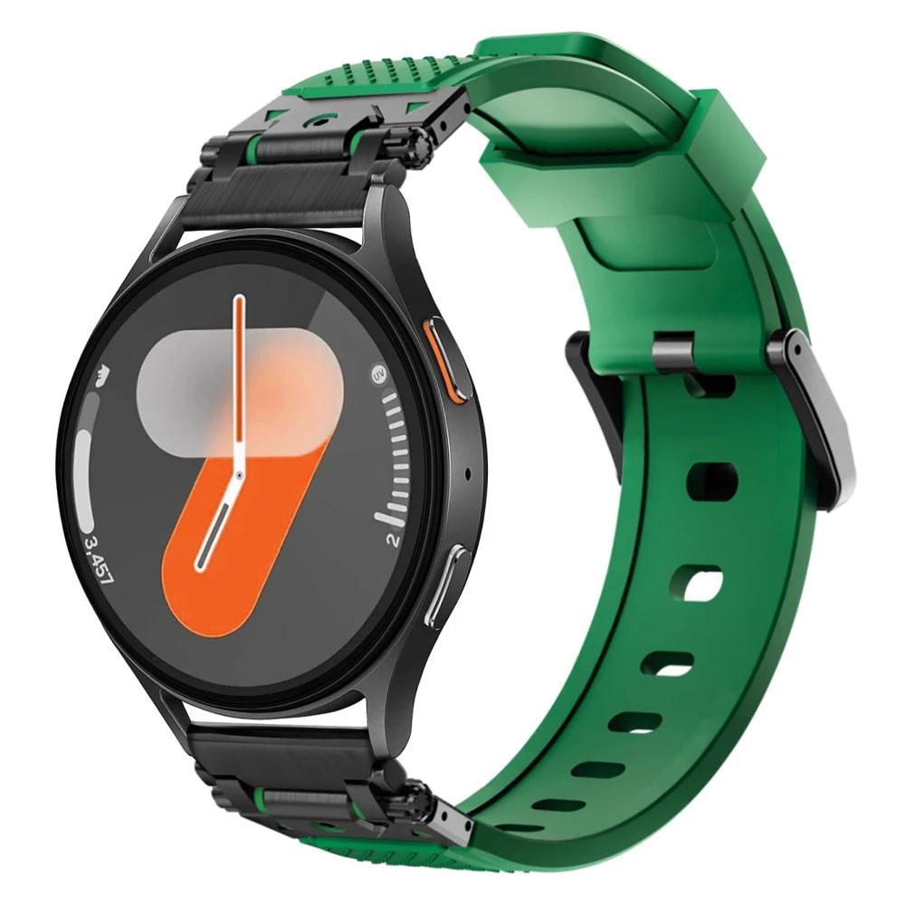 20mm 22mm Silicone Strap for Huawei Watch GT5 Pro 46mm Sport Band for Samsung Galaxy 7 6 5 40/44mm Bracelet for Amazfit Active 2