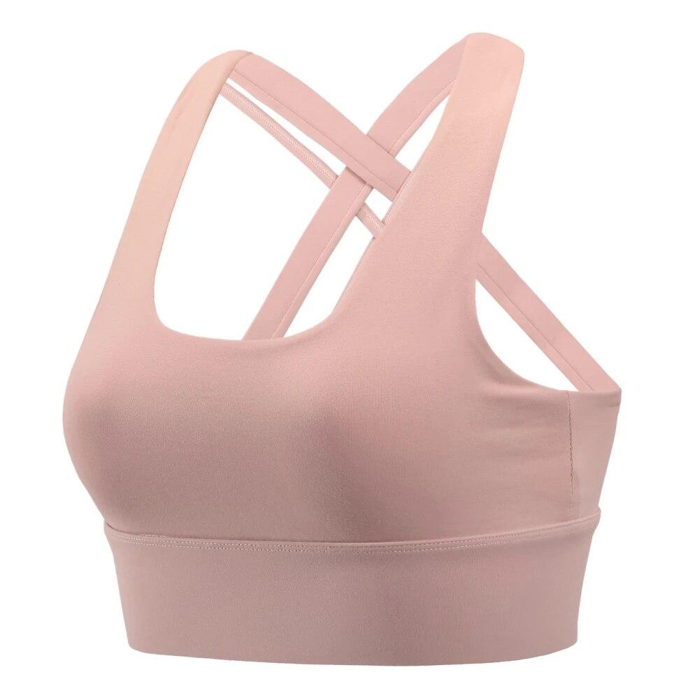 Женский активный бюстгальтер с регулируемой спинкой, спортивные бюстгальтеры с перекрестием, рубашки для йоги, жилет для бега, бюстгальтер для йоги, противоударный спортивный бюстгальтер, спортивная одежда с эффектом пуш-ап