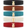 Solid Color Waist Strap Wide Waist Belts Exquisite Stretch Waistband  Women