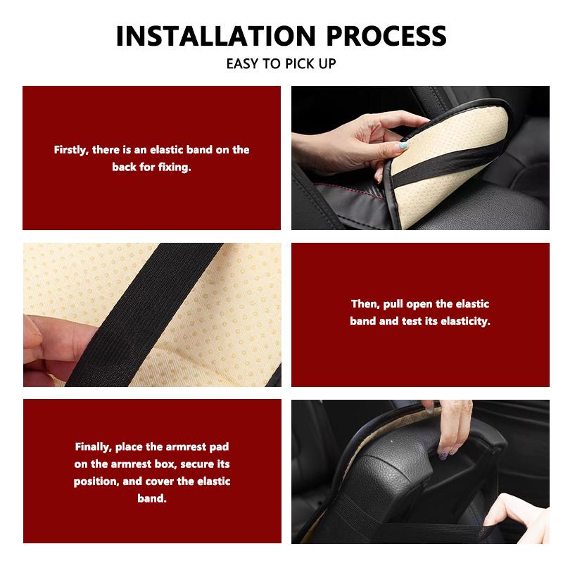 Car Center Console Box Protector Pad Armrest Mat Non-slip Cover For Lexus IS350 ES350 IS250 IS460 IS220h IS300 LX570 UX250h