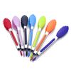 Silicone Food Tong Stainless Steel Kitchen Tongs Silicone Non-slip Cooking Clip Clamp Salad BBQ Tools Grill Kitchen Accessories