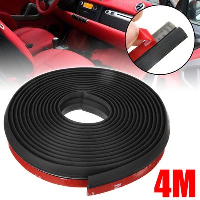 Универсальное резиновое уплотнение из EPDM для автомобильных дверей, 4 м, уплотнительная полоса