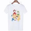 Cute T-Shirt Cartoon Graphic Tshirt Marmalade Boy Tee 90s Women T-Shirts Manga Short Sleeves Japanese Anime Streetwear