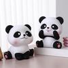 Копилка Настольная Статуэтка Животного Милая Мультяшная Скульптура Панды Ударопрочная Мультяшная Копилка для Денег Детский Подарок