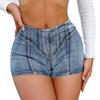 Denim Shorts Women Skinny Low Waist Slim Summer Denim Short Pants