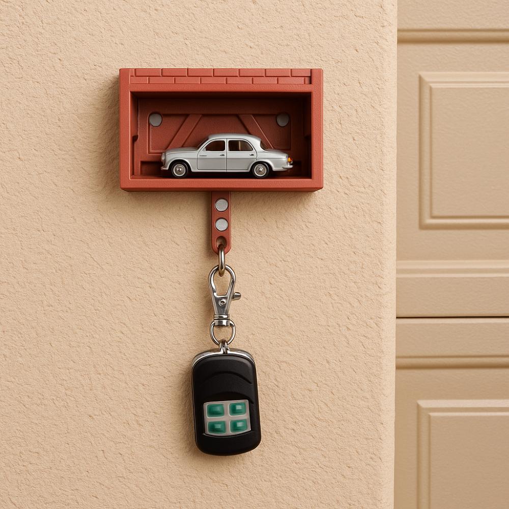with Opening Door Wall Mount Key Rack Multifunctional Car Key Hook Rack Housewarming Gift