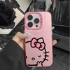 Милый ремешок Hello Kitty Чехол для телефона для Xiaomi Redmi 15 15C 14C 13C 12C A5 12 Note 14 Pro 13 12 Pro Plus 11 11S 4G 5G Корпус