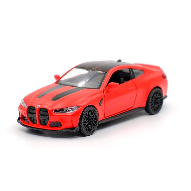 AAAOQ1 RMZ CITY 1:36 BMW M4 CSL Sport Car Alloy Diecast Car Model Toy With Pull Back For Children Gifts Toy Collection