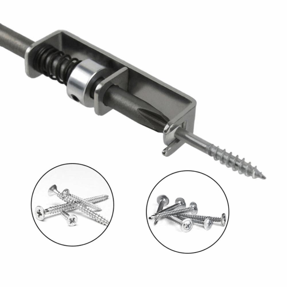 Anti-Drop Screw Bit Holder Wear Resist Quick Release Attachment Bit Retaining Adapter Mechanics