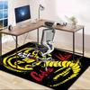 1pc Football Team Design Area Rug - Non-Slip, Soft & Cozy Floor Mat for Living Room, Bedroom, Office - Indoor/Outdoor Decorative Carpet