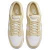 Nike Dunk Low SE Team Gold Suede Unisex Sneakers White FQ8249-102