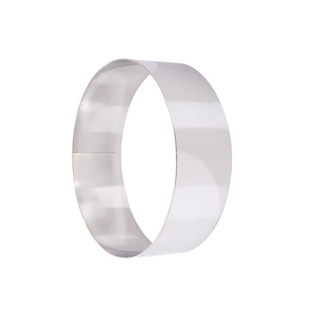 Round Cake Rings Cake Baking Mold Stainless Steels Dessert Rings Pastry Mould Dessert Baking Tool NonStick Mousse Mold