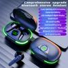 Оригинальная беспроводная Bluetooth-гарнитура TWS Pro 80 с микрофоном и светодиодным дисплеем. Беспроводные наушники Air Fone Bluetooth.