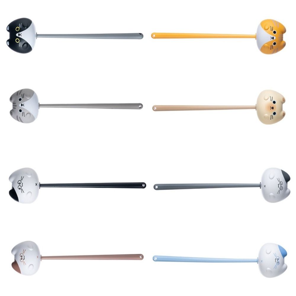 Мультяшный кот, палка для массажа мышц, эластичный перкуссионный массажер-молоток, инструменты для ухода за телом