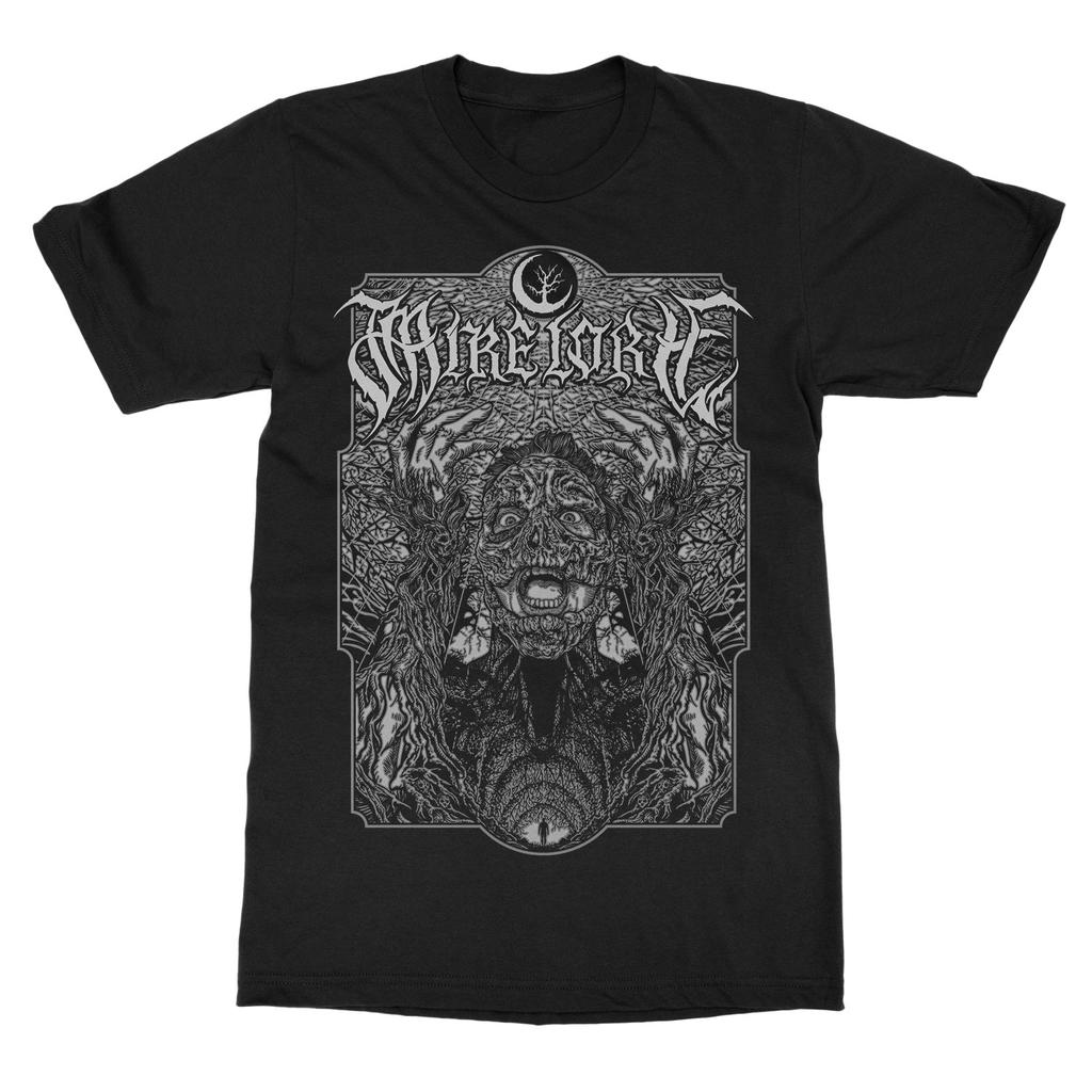 Футболка Mire Lore Reaper Band Хлопковая с графическим принтом Унисекс Женская Летняя Уличная Одежда Топ