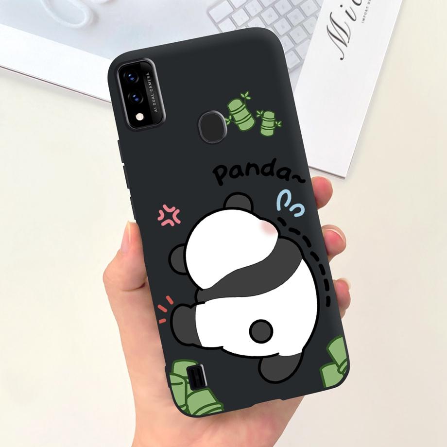 Чехол для телефона ZTE Blade A51 A71 2020 Задняя крышка ZTE Blade A7020 A7s Стильный узор Мягкий силикон ТПУ Чехол-бампер Panda