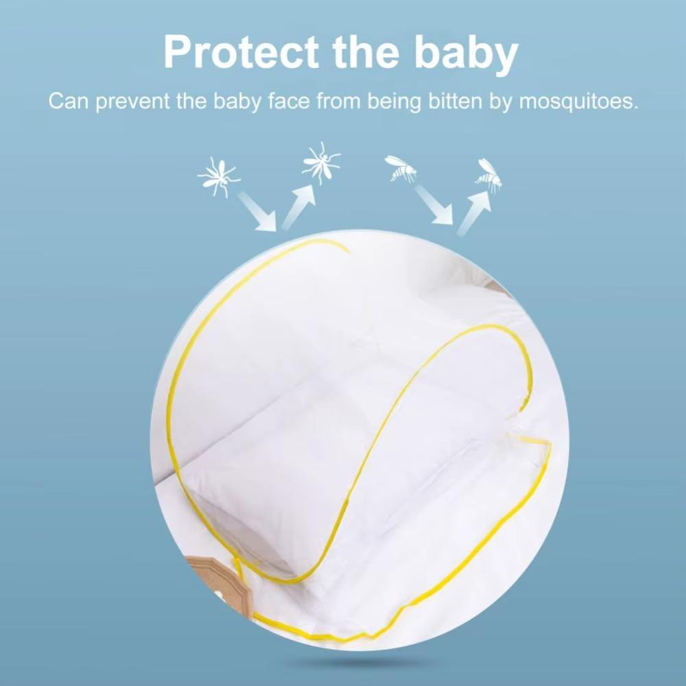 Сетка от насекомых-комаров, сетка-навес для кровати, складная палатка, простая в использовании, летняя сетка для головы, лето