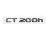 DFW5  3D Chrome Glossy Black ABS CT200h HYBRID Emblem for LEXUS Car Trunk Trunk Rear Logo Sticker