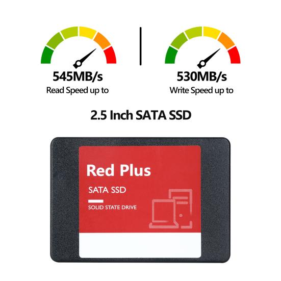 1/2/4 ТБ SATA 3 2,5-дюймовый SSD Скорость до 545 МБ/с Чтение 530 МБ/с Запись ПК Настольный компьютер Ноутбук Внутренний твердотельный накопитель Компьютерные аксессуары