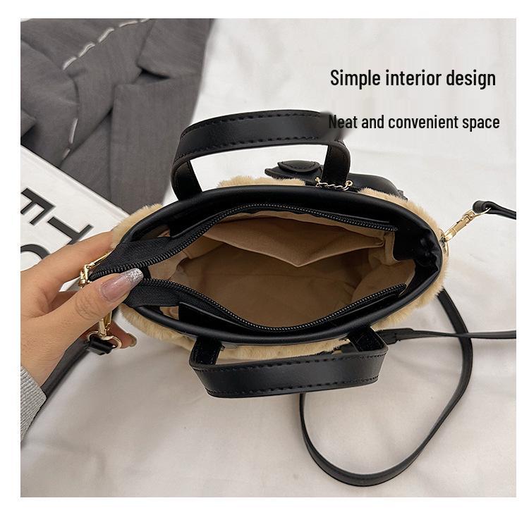 Трендовая женская универсальная сумка кроссбоди и на плечо 2025 - Модный дизайн в форме ведра