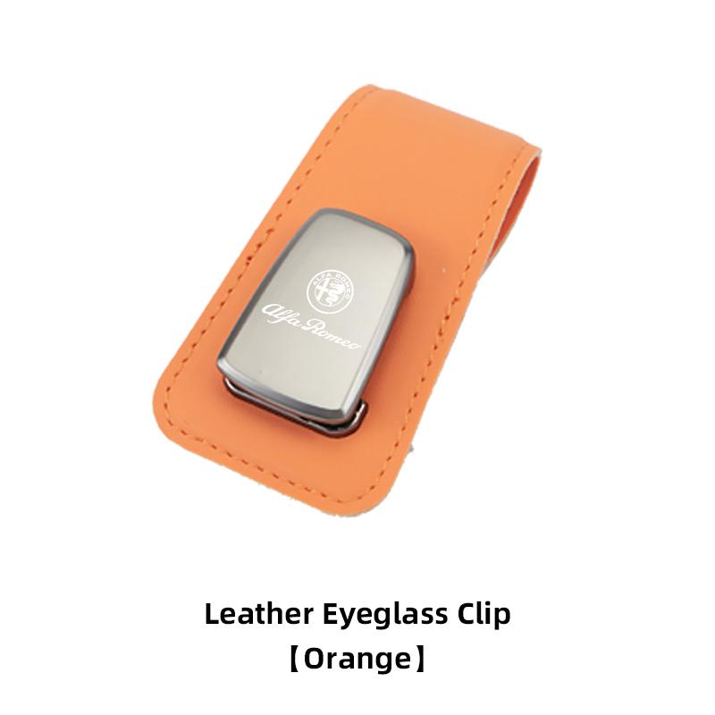 Car Sunshade Eyeglass Clip Card Storage Brace Accessories For Alfa Romeo 156 159 147 4C 8C 166 Giulia Giulietta Mito StelvioRG0