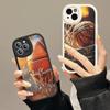 Спортивный баскетбольный щит для телефона Чехол из твердой кожи для iPhone 14 13 12 Mini 11 14 Pro Max Xs X Xr 7 8 Plus Fundas