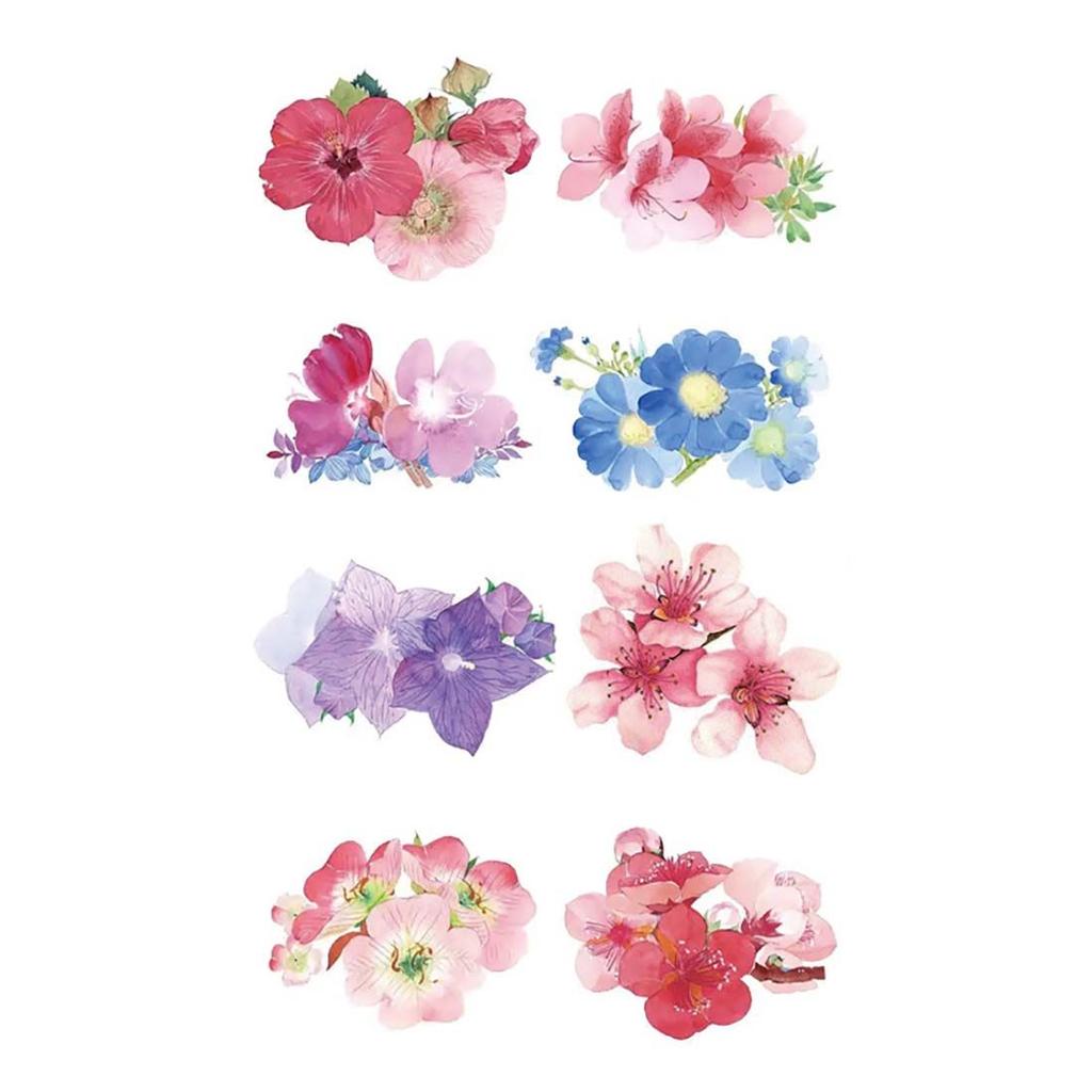 Body Art Waterproof Black Rose Butterfly Design Cover Scars 3D Body Tattoo Sticker Temporary Decal