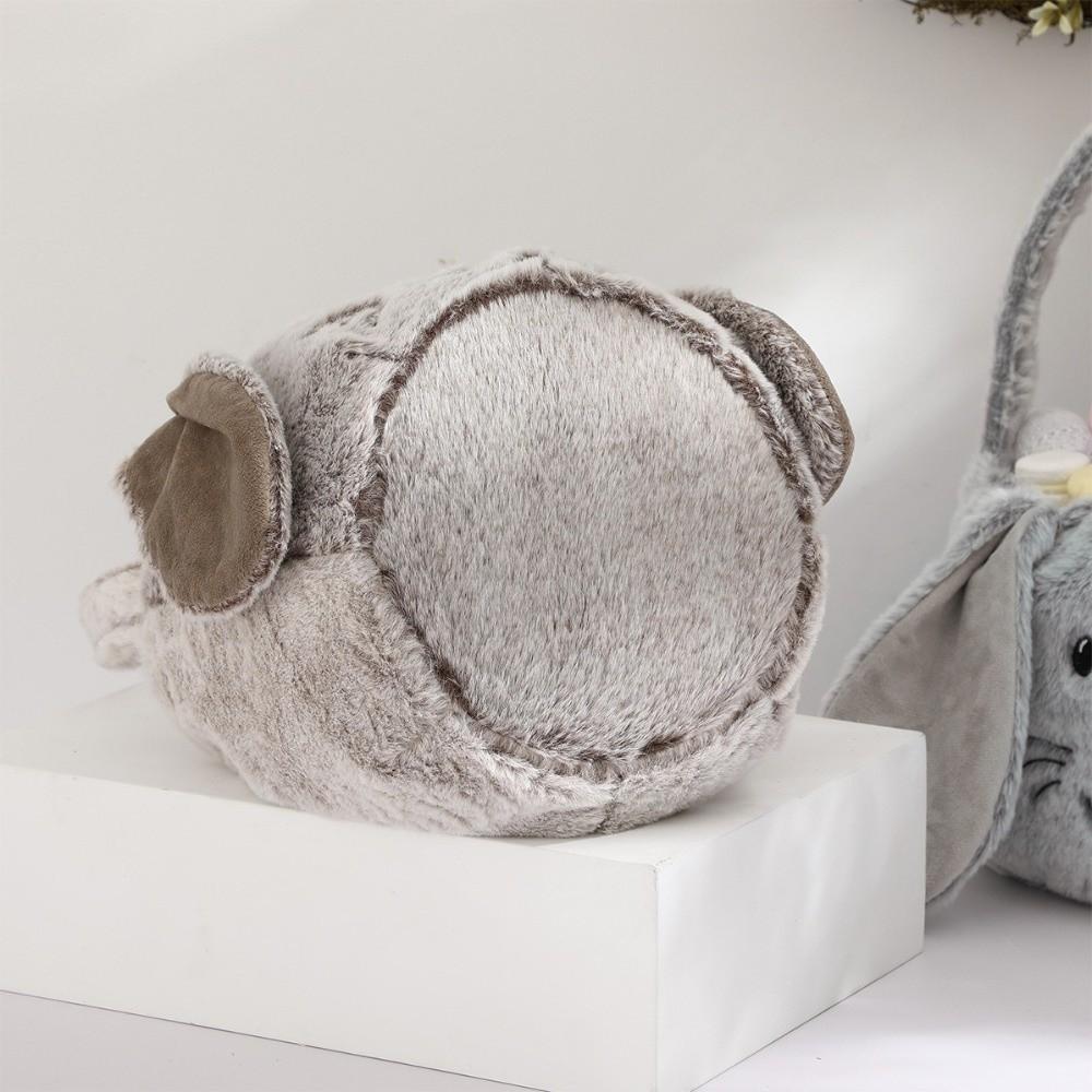 Bunny Easter Basket Long Ear Easter Bucket Candy Gift Bag Plush Basket  Kids Gift