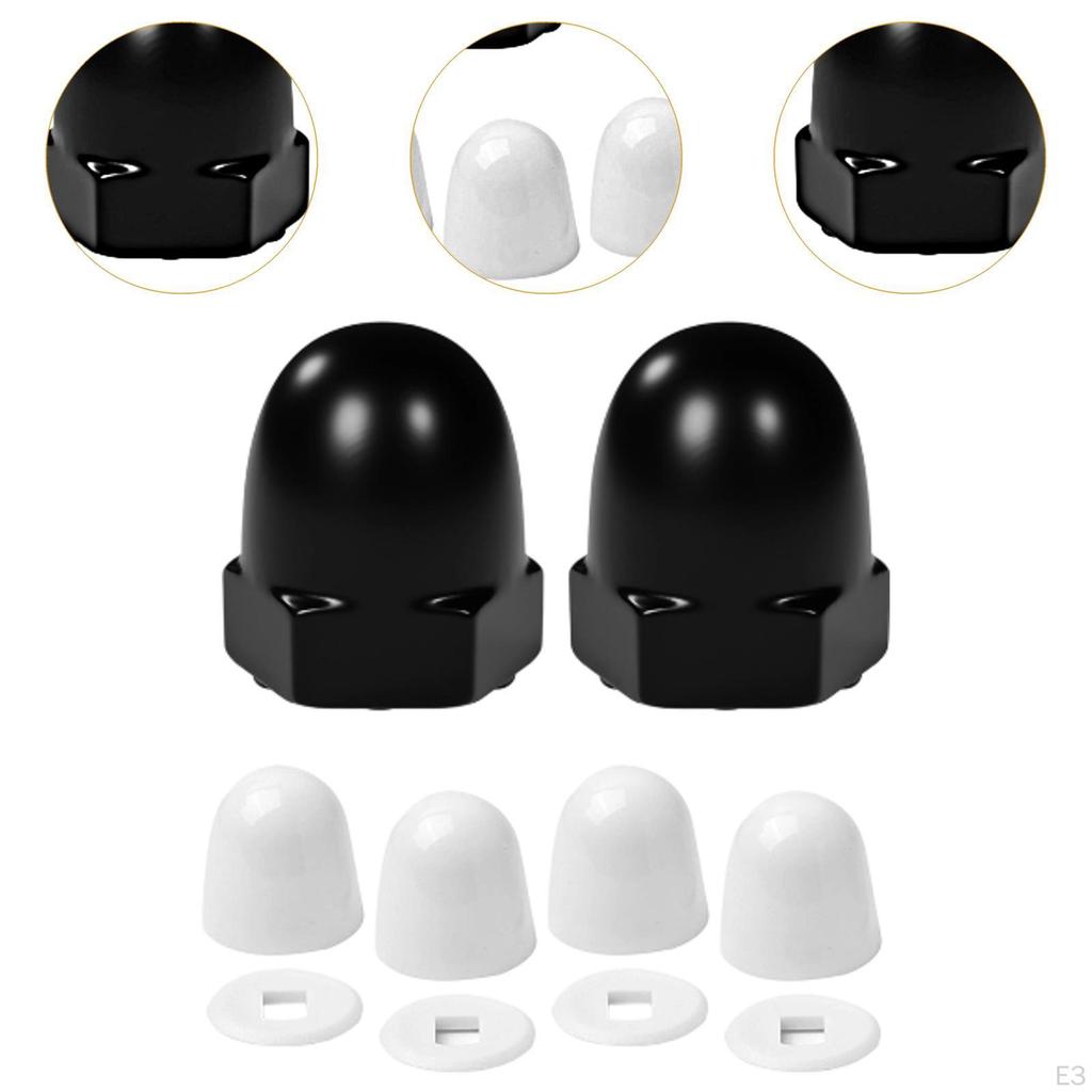 Декор для крышек болтов унитаза Красивый Простой Чаша Украшение для ванной комнаты