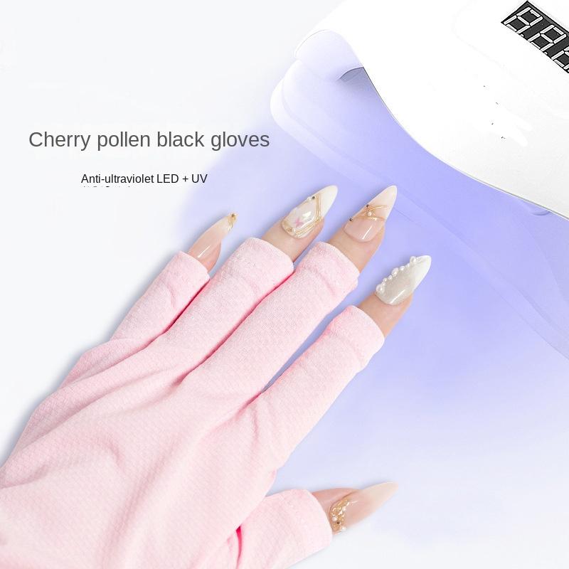 Перчатки для нейл-арта Перчатки для защиты от ультрафиолетового излучения Перчатки для защиты ногтей Гелевые УФ-лампы LED Инструменты