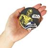 Значок банки Star Wars SWTB596 7,5 см R2-D2 и C-3PO